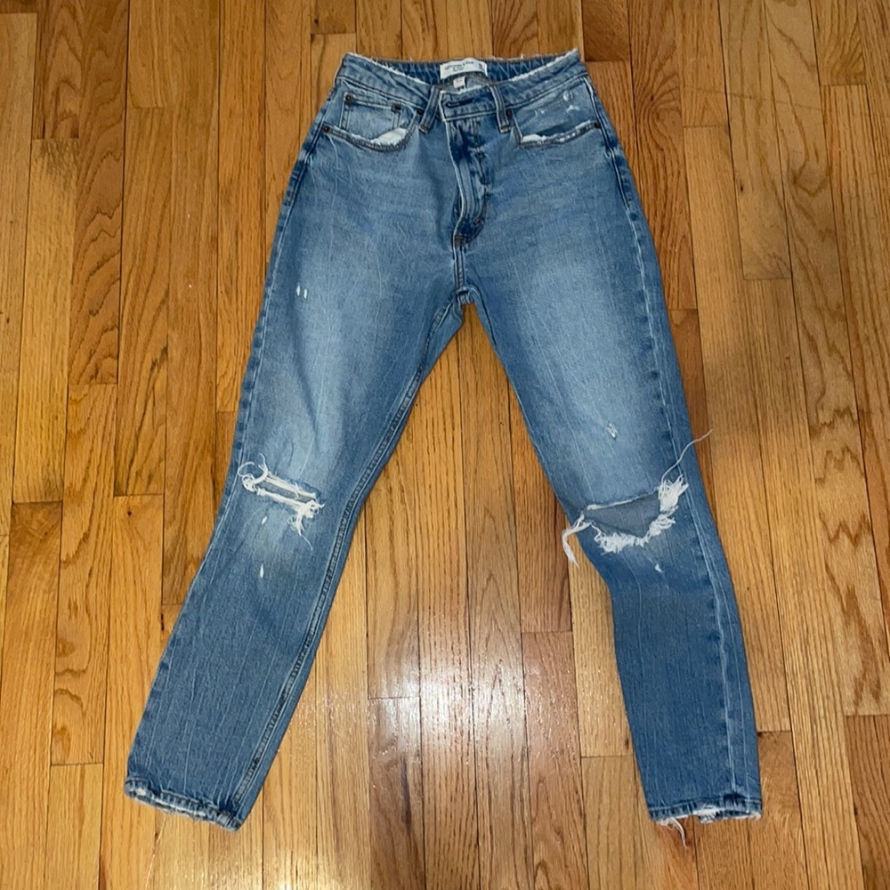 Abercrombie & Fitch Curve Love The Skinny High Rise Size 26R